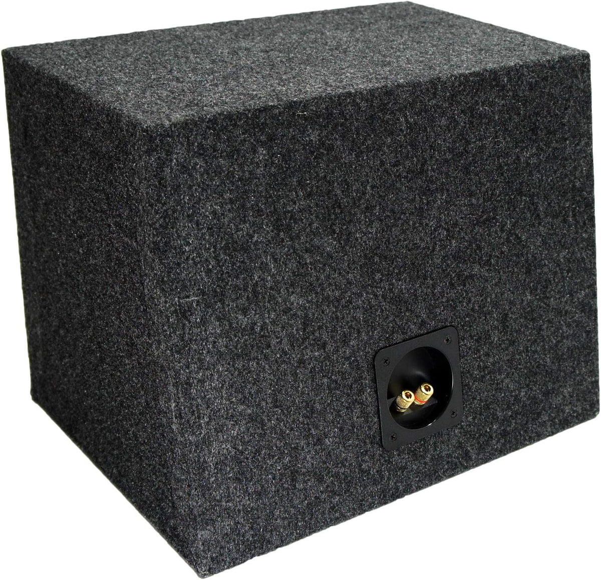 Single 10 Sealed Subwoofer Enclosure 5/8 MDF Wood S569