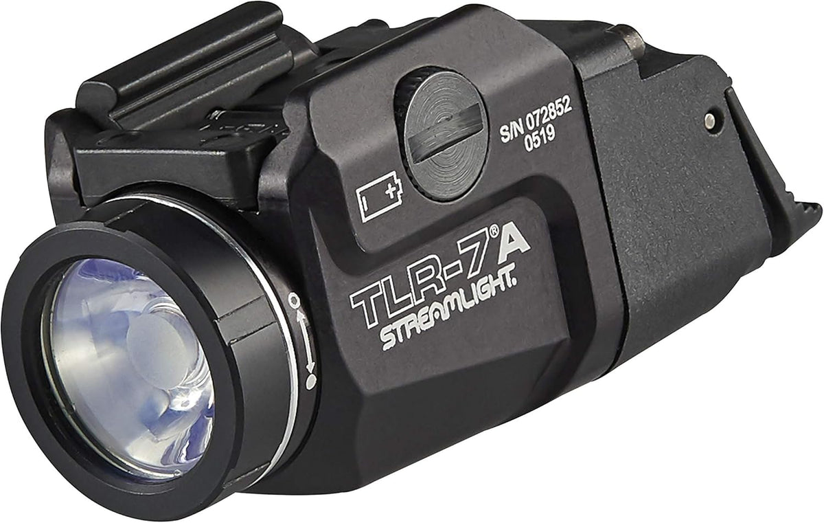 Black Rail-Mounted Tactical Light E67600