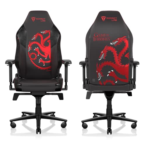 Black/White Leatherette Gaming Chair with 4D Armrests W42119