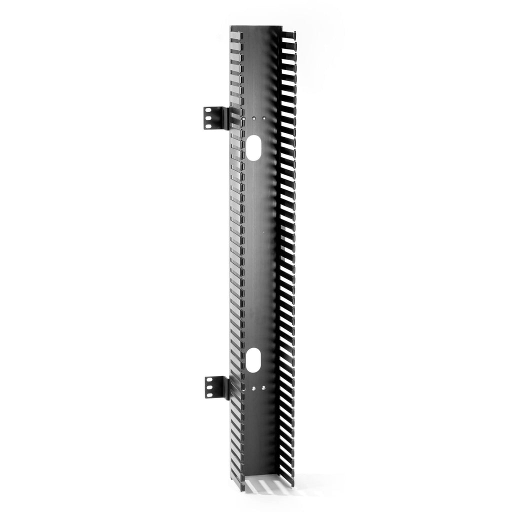 Vertical Cable Manager Rack Panel Matte Black B197252
