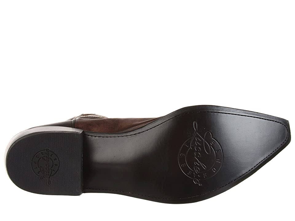 Chocolate Madras Goat Cowboy Boots I291