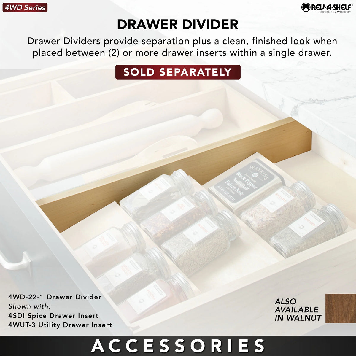 Shallow Utility Knife Block Drawer Insert C4036