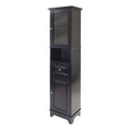 Tall Cabinet with Glass Door and Drawer O1865