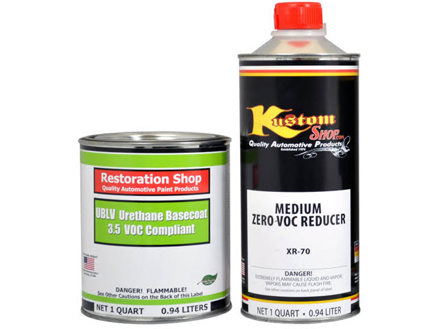 Orange Low VOC Urethane Basecoat Car Paint Kit O766