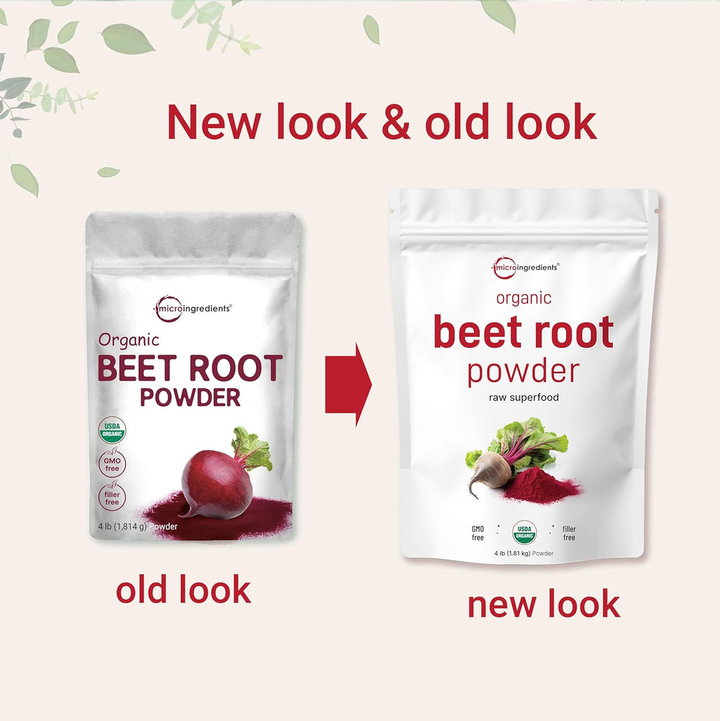Organic Beet Root Powder, 4 Pounds I9914