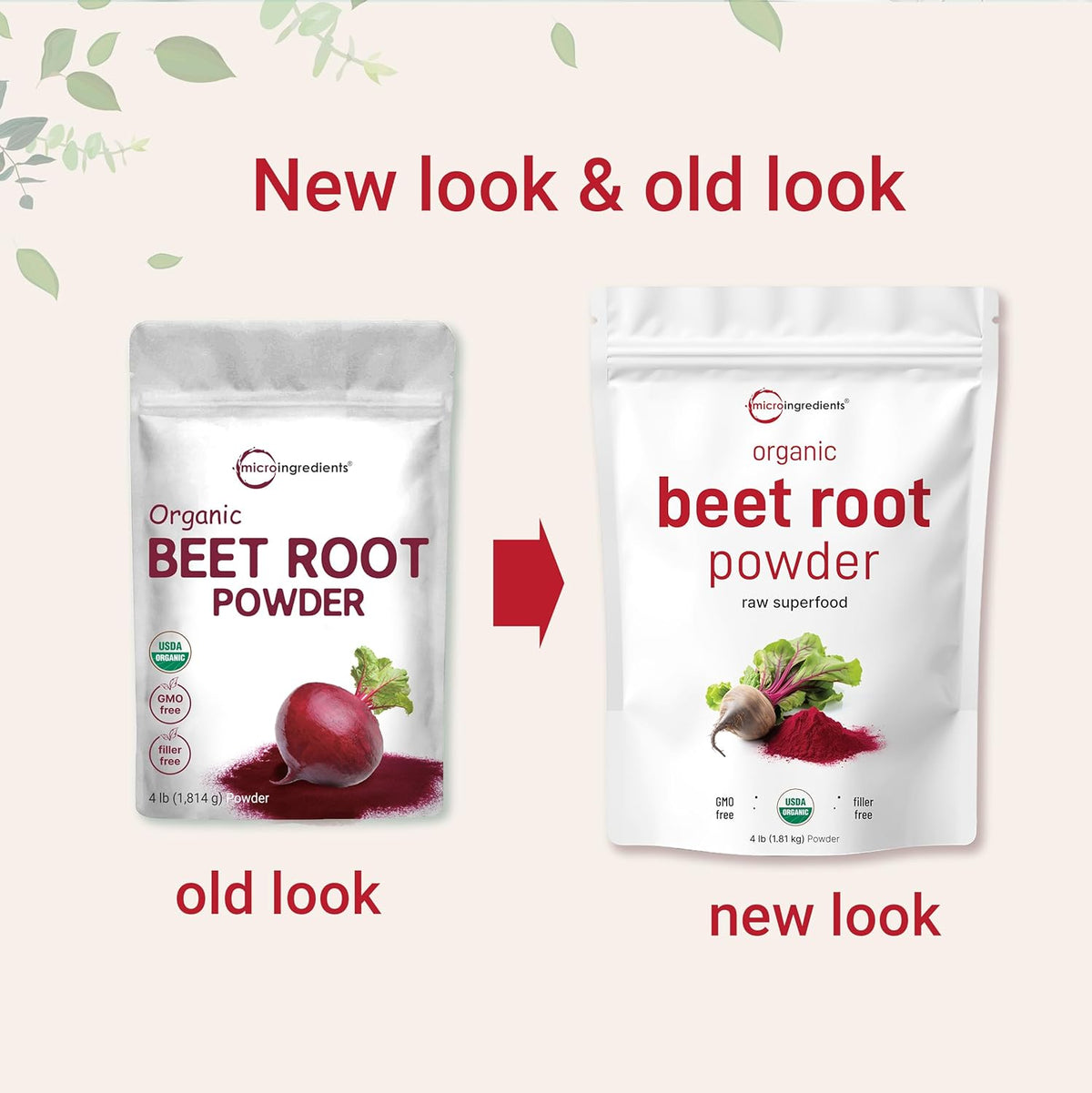 Organic Beet Root Powder, 4 Pounds I9914