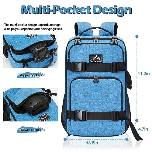 Skateboard Backpack Sports Backpack Laptop Bag U52145