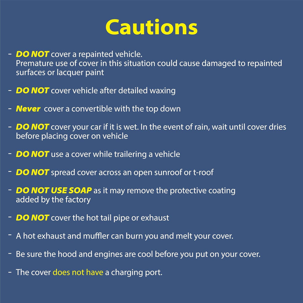 5 Layer Car Cover Breathable All Weather Protection T118