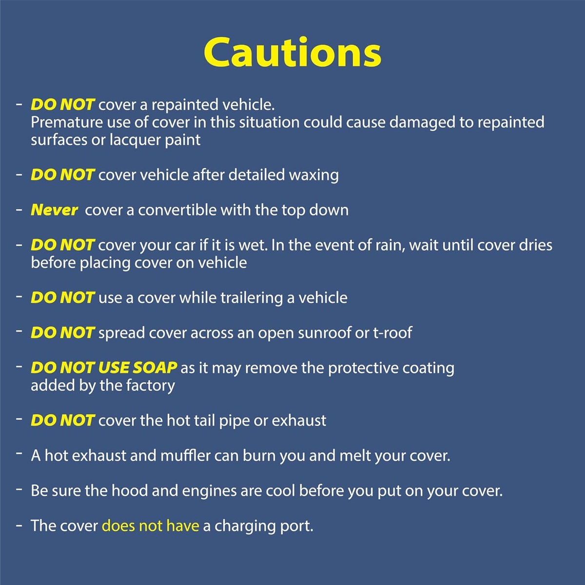 5 Layer Car Cover Breathable All Weather Protection T118