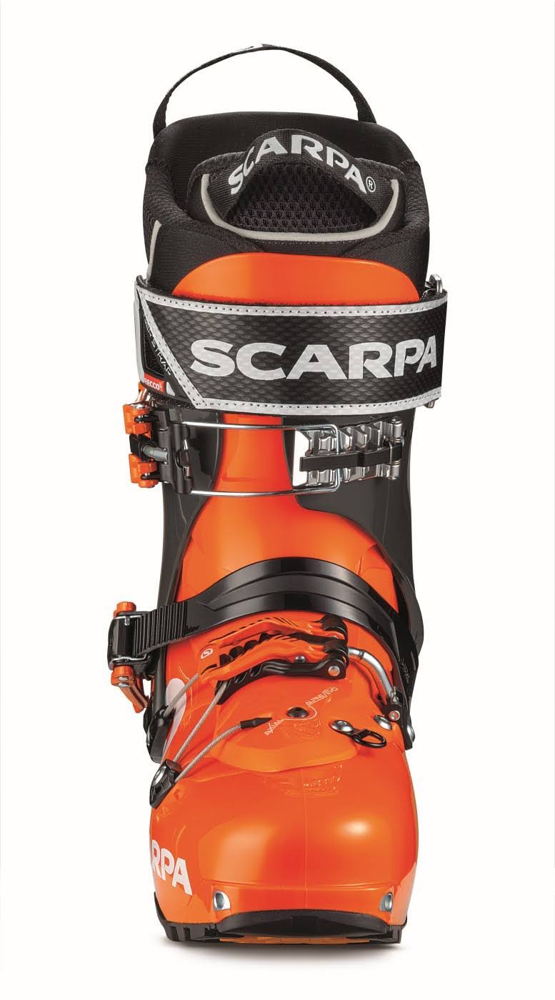 Orange Ski Boots I519
