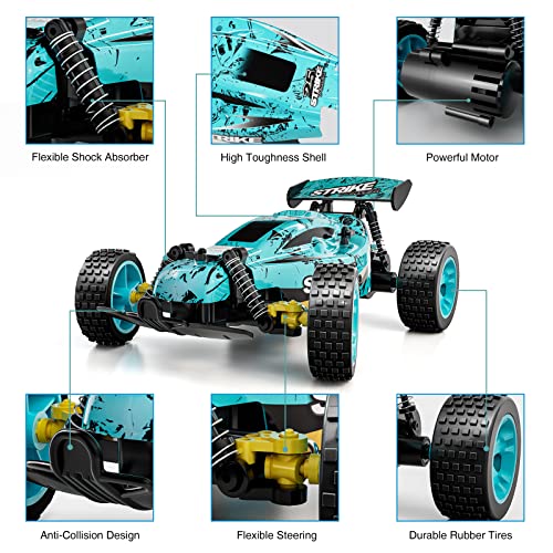 1:18 2WD RC Buggy Blue L9227