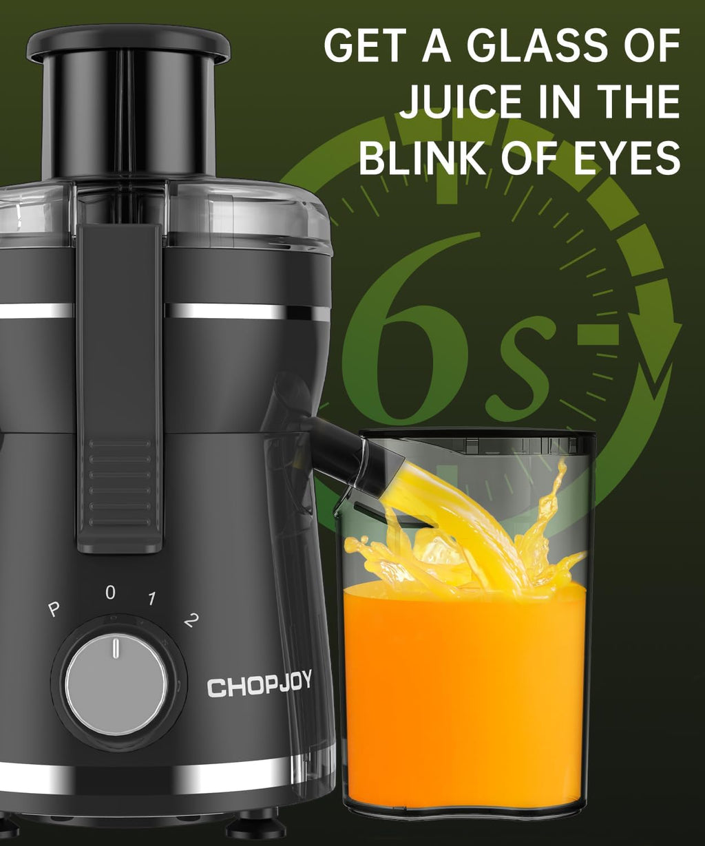 500W Stainless Steel Juicer with 3 Inch Wide Chute F233