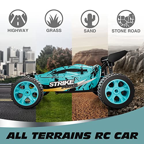 1:18 2WD RC Buggy Blue L9227