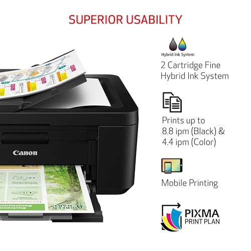 White All-in-One Wireless Printer with Auto Document Feeder N75528