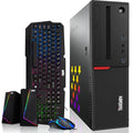 Intel Core i7 16GB RAM 512GB SSD 24-inch Monitor AMD RX 550 RGB Speaker RGB Keyboard Mouse WiFi Win 10 Pro Desktop PC Gaming Bundle F346925