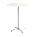 36 inch Round Silver Mesh Laminate Bistro Height Table E2172