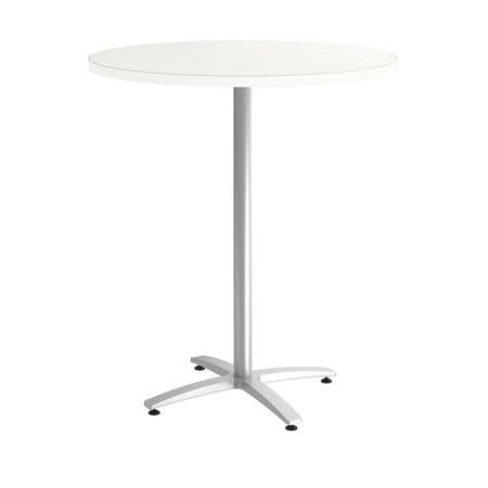 36 inch Round Silver Mesh Laminate Bistro Height Table E2172