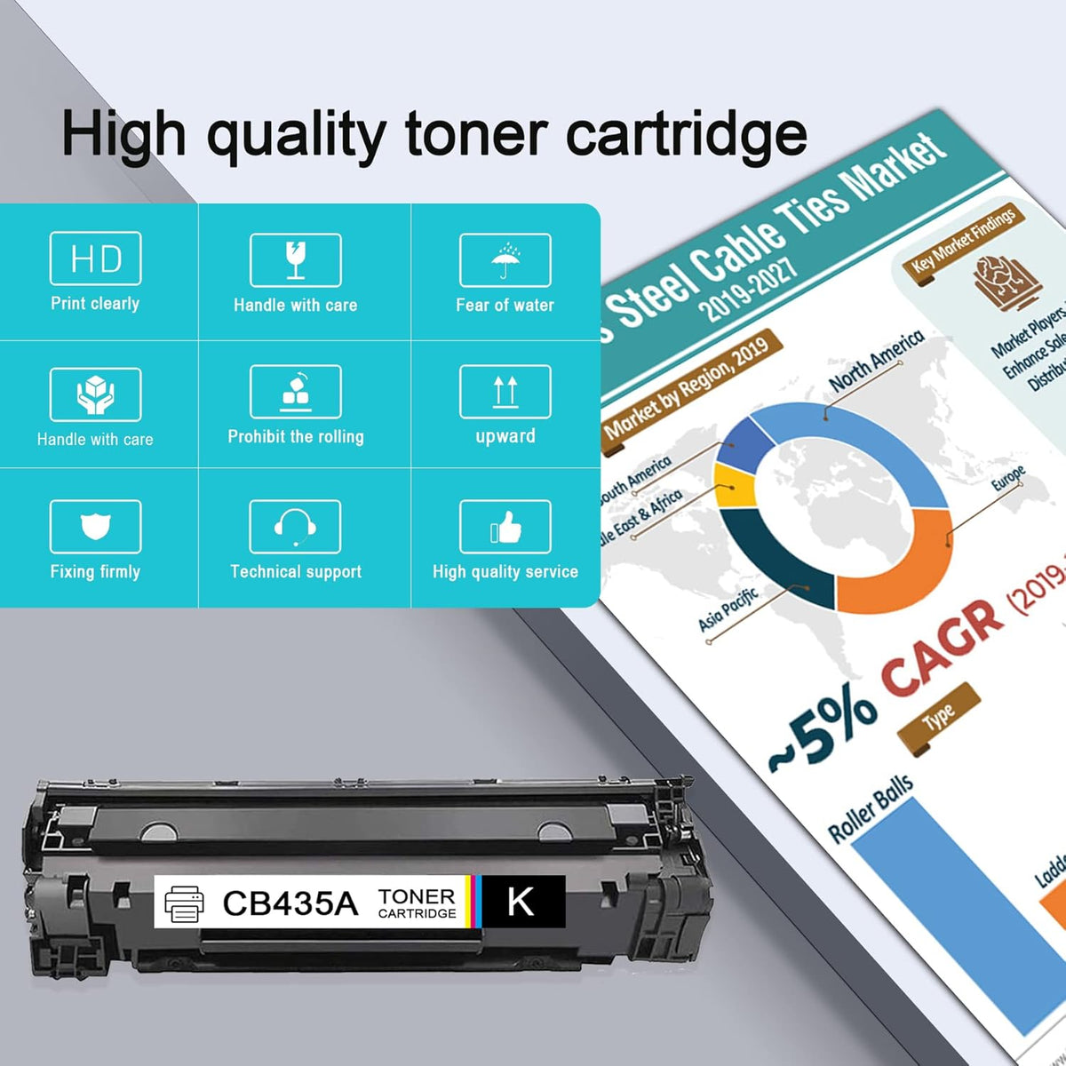 Black 2 Pack Toner Cartridge U33143