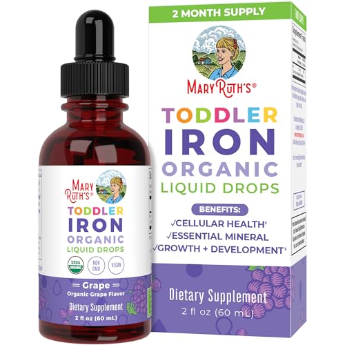 Liquid Iron Supplement for Children Ages 1-3, 2 Fl Oz Q828