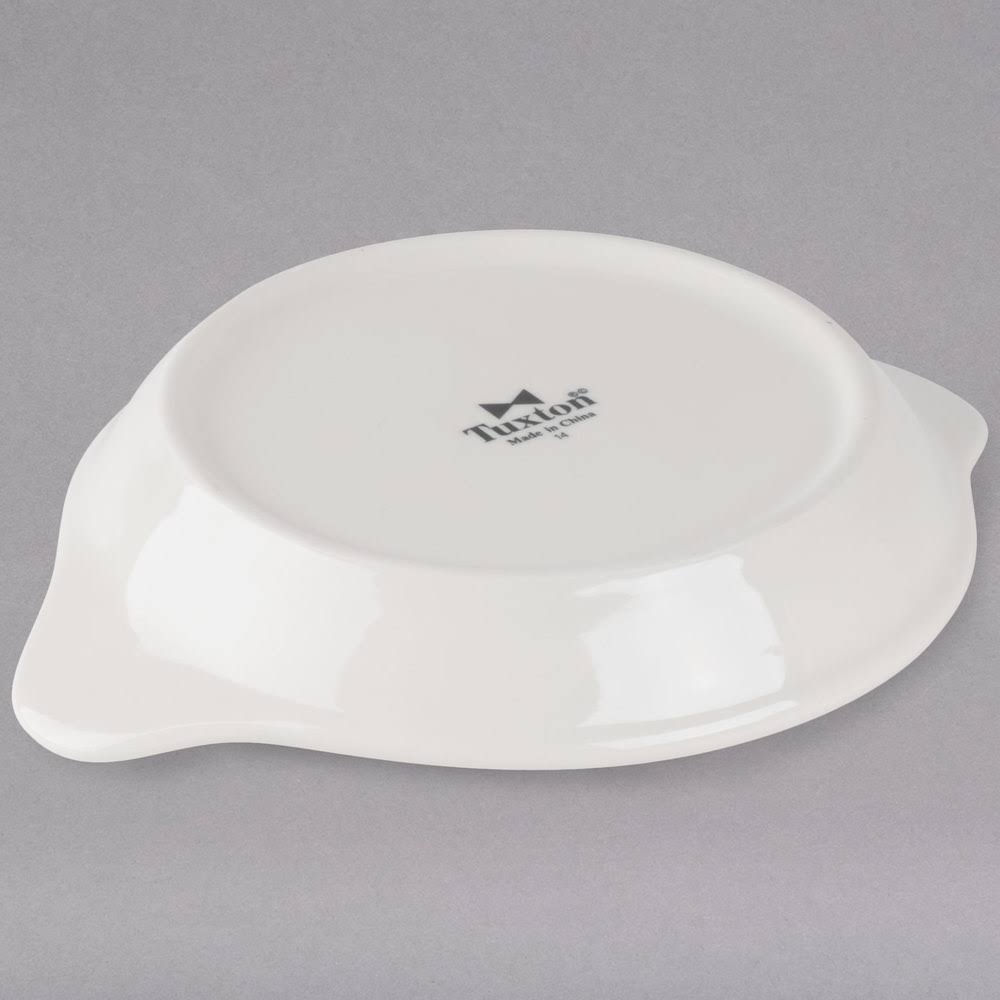 11 oz. Eggshell Round China Egg Dish - 12/Case G66551