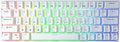 60% Wired Wireless RGB Bluetooth Mechanical Keyboard, Red Switches, Pack of 2 Z165424