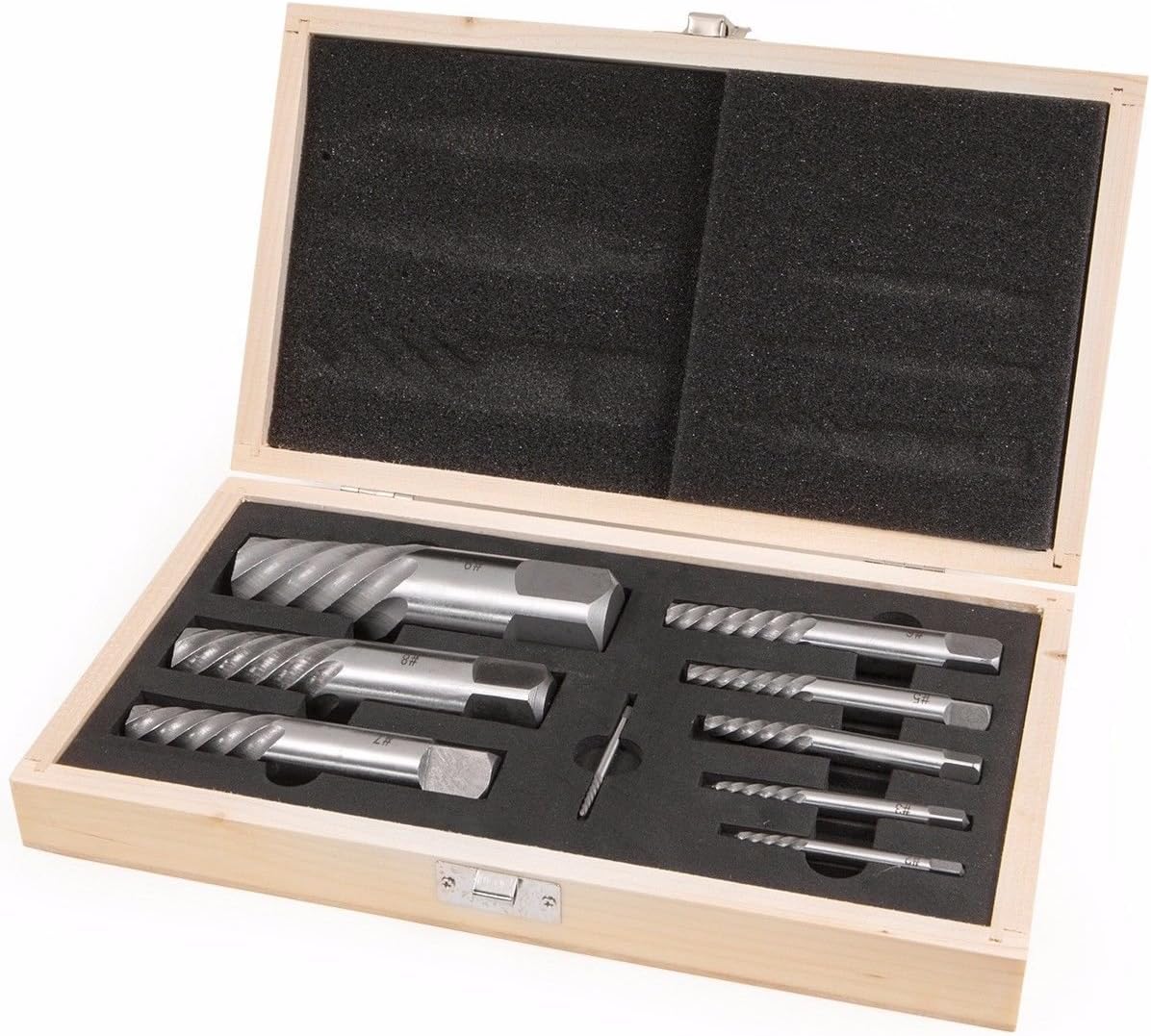 9PC Screw Extractor Set, 5/64-1 1/16", Pack of 2 A582