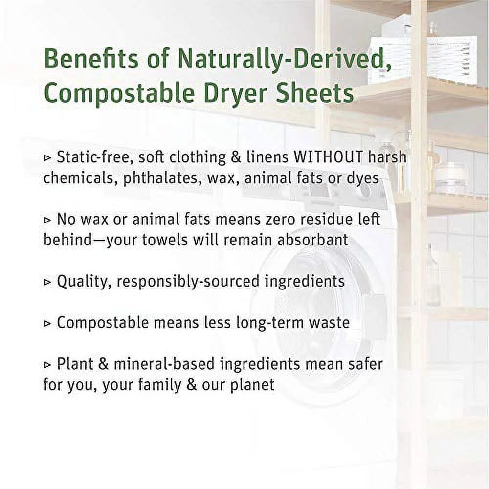 Baby Laundry Dryer Sheets Calming Chamomile 3 Count B131651