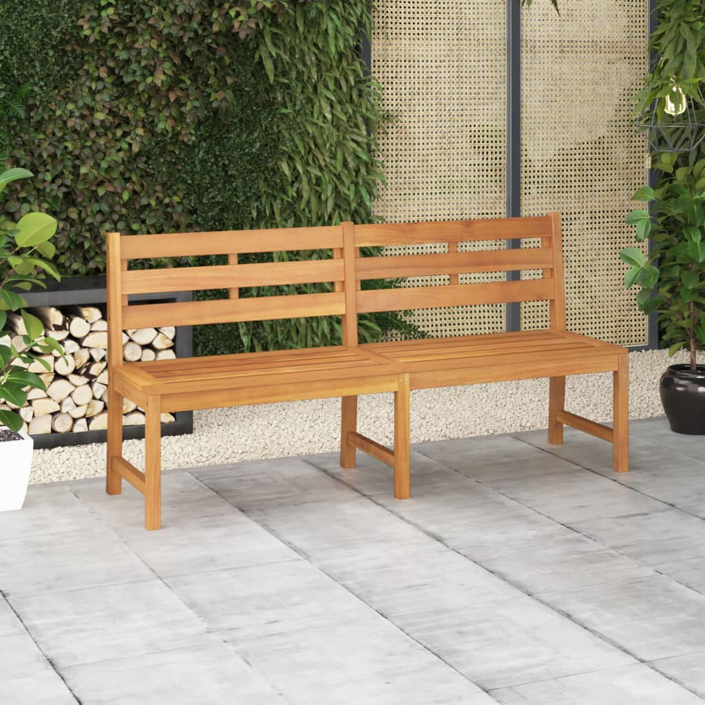 Solid Teak Wood Patio Bench V52160