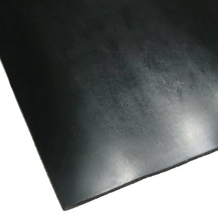 Black 1/4 in. x 36 in. x 240 in. SBR Rubber Sheet Y443393