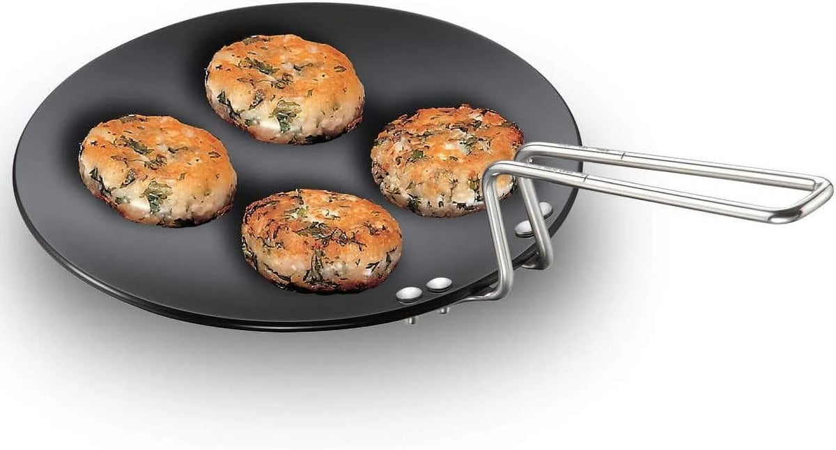 Hard Anodized Concave Griddle Tava 9.5Inch I89890