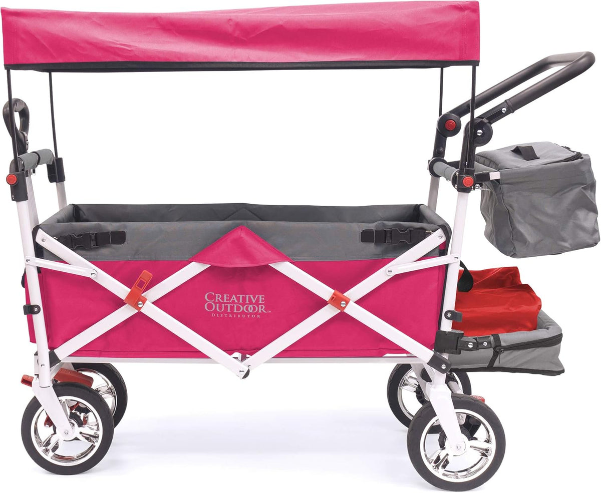 Purple Collapsible Folding Wagon Cart H49089