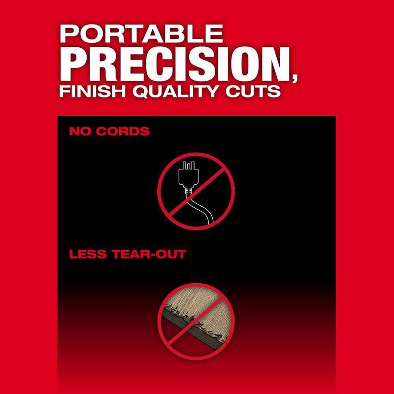 18V Brushless Cordless 6-1/2 in. Plunge Track Saw Kit with 55 in. Guide Rail W488014