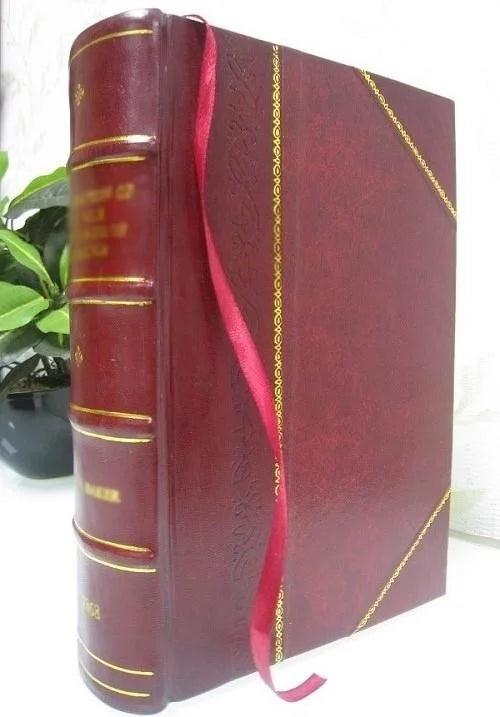1917 Leather Bound Book Q119