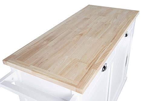 White Kitchen Cart C480129