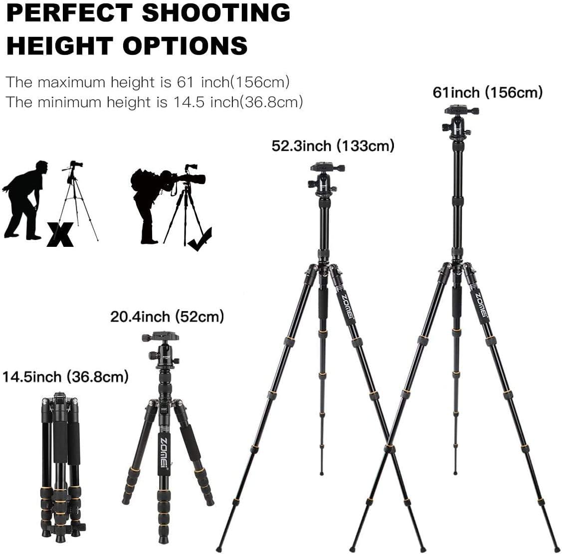 Aluminum Tripod Pack of 2 T46723