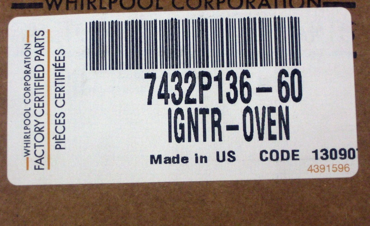 Oven Igniter H312