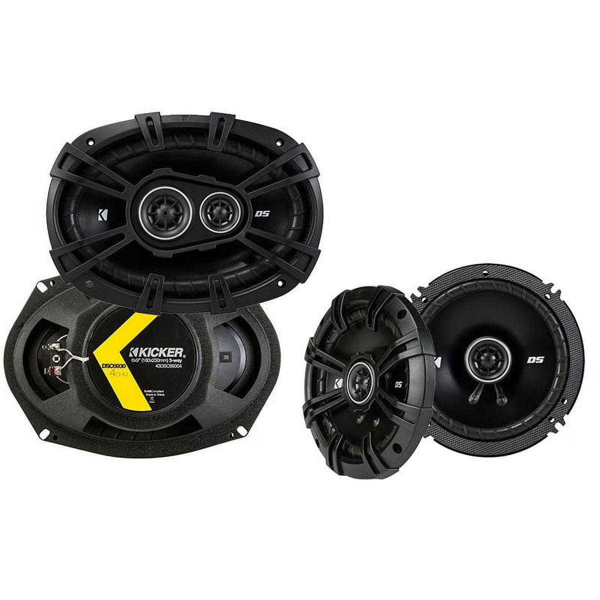 Kicker DSC65 DSC693 Speaker Package H525