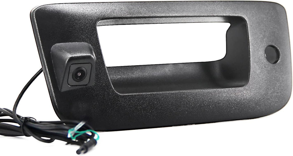 Black Rear View Backup Camera Compatible with Chevy Silverado GMC Sierra 1999-2006 Pack of 2 L7229