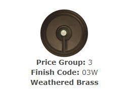 Lavatory Push Pop-Up Drain Assembly with Overflow Weathered Brass H19700