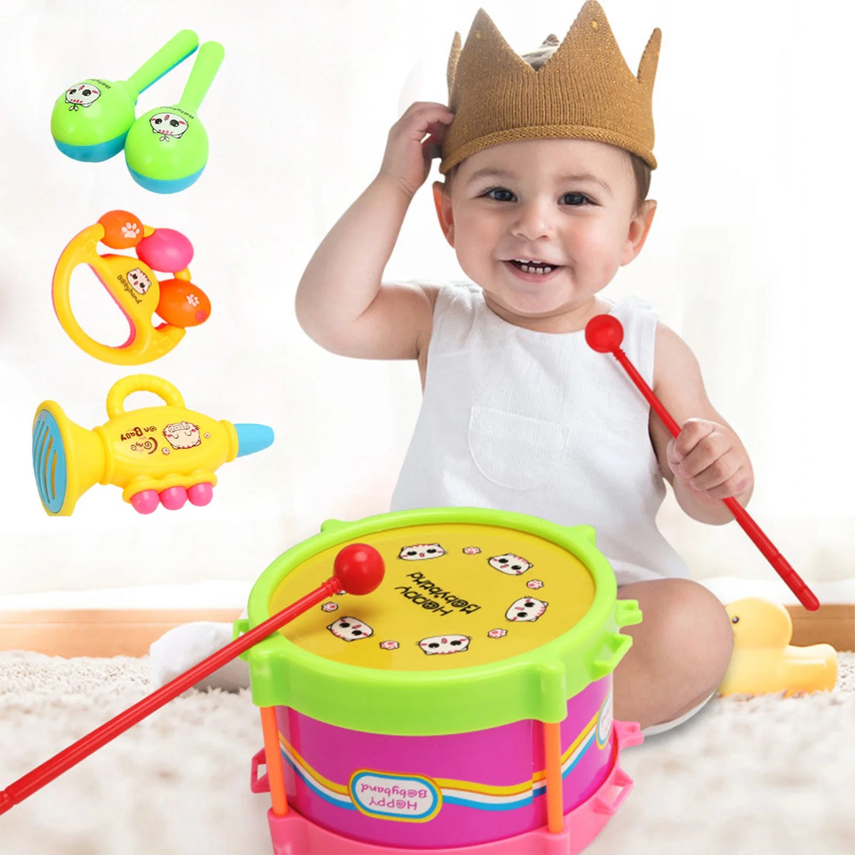 Musical Instruments Toy Drum Y33387