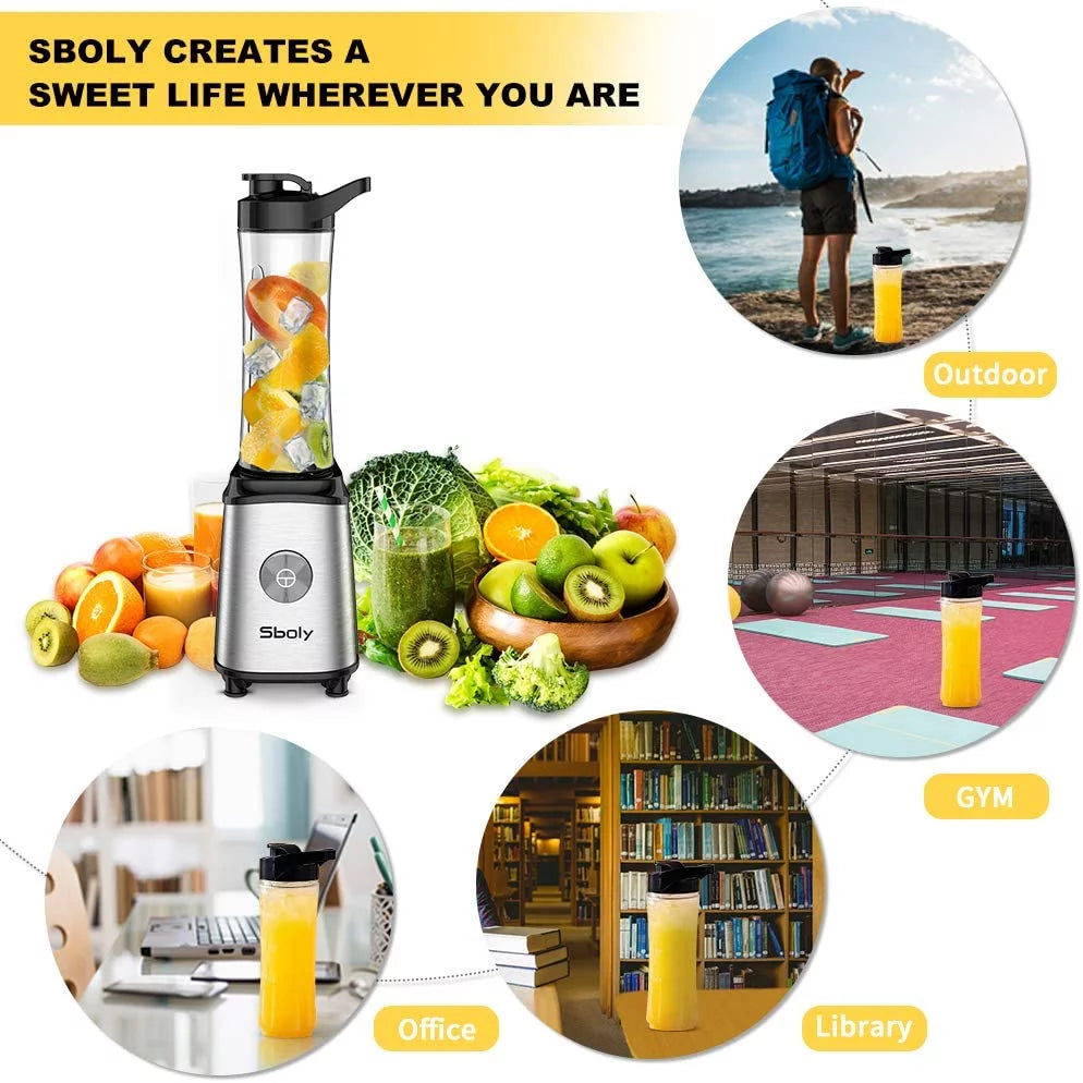 Single Serve Blender with 20Oz BPA-Free Cup A8616