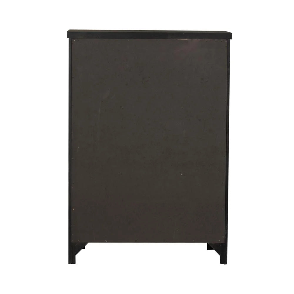 Dark Gray 5 Drawer Chest I95201