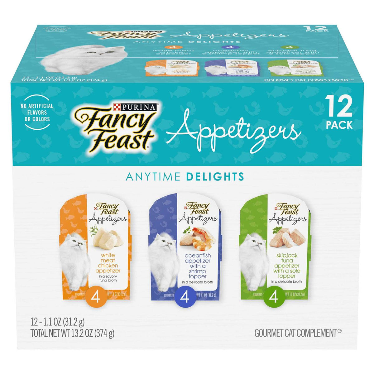 Grain-Free Variety Pack Wet Cat Food D529