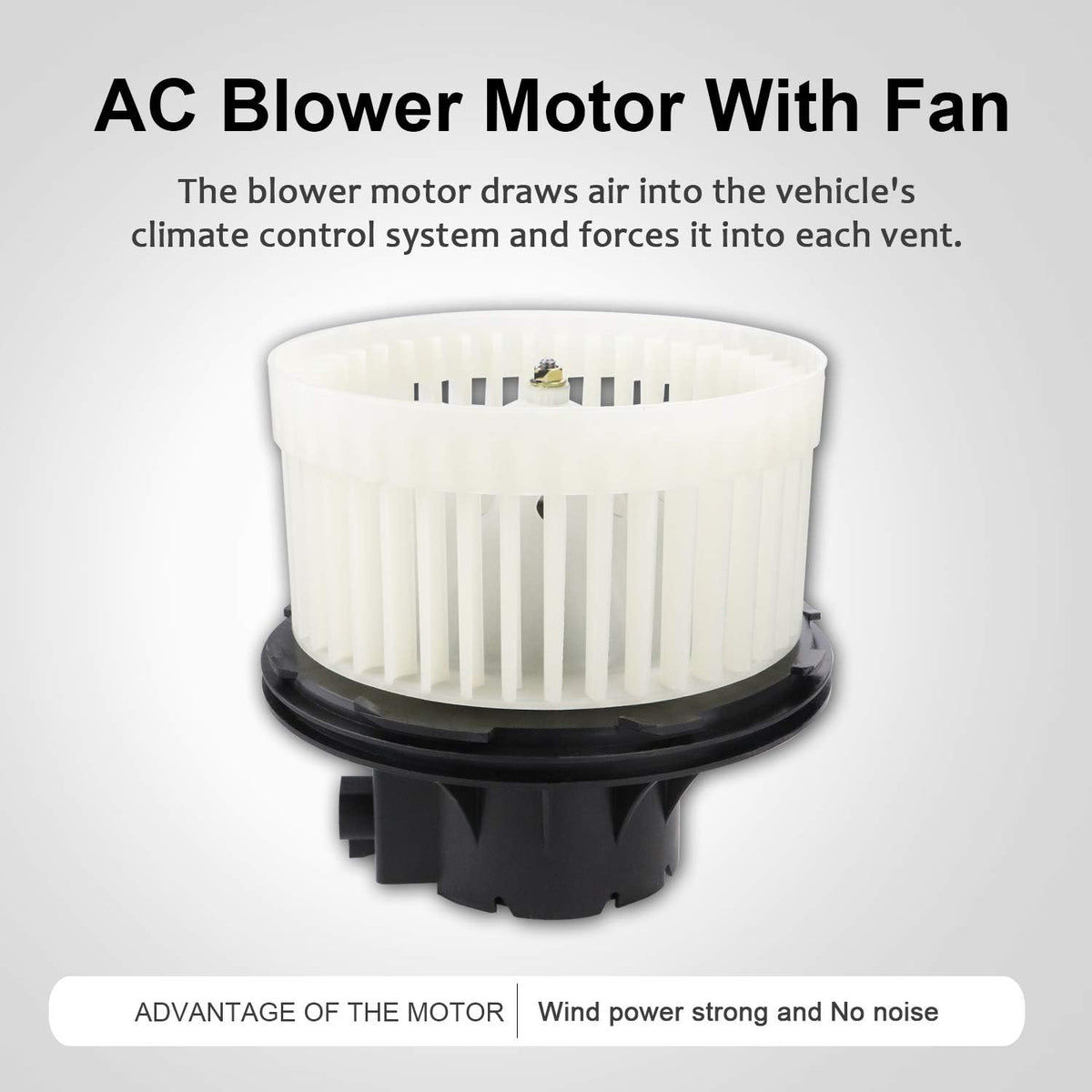 Heater Blower Motor Fan Replaces 52400424 Pack of 2 I814885