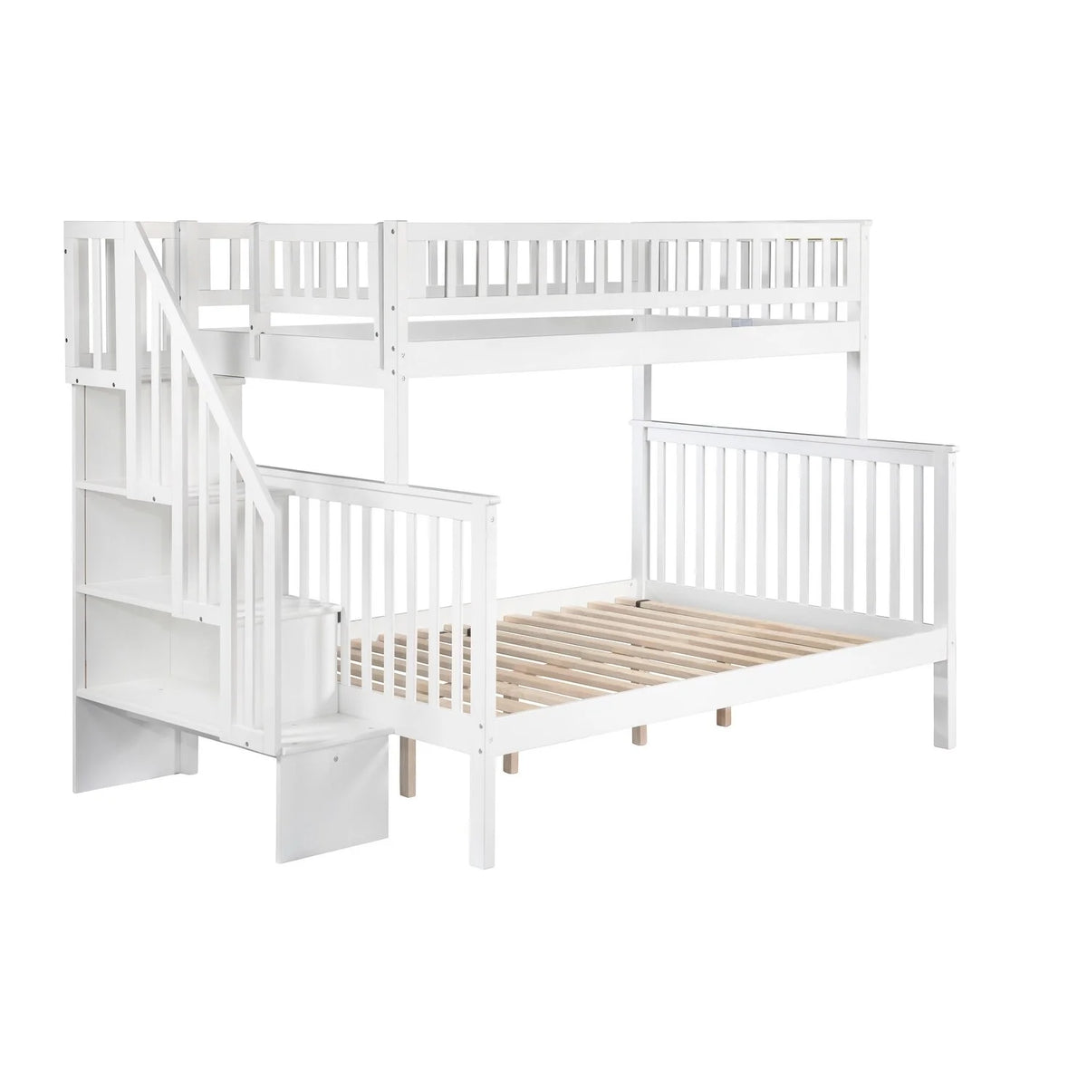 White Twin over Full Bunk Bed G155749
