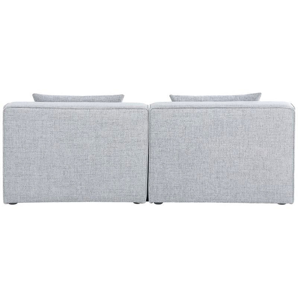 Grey Linen Modular Sofa X522