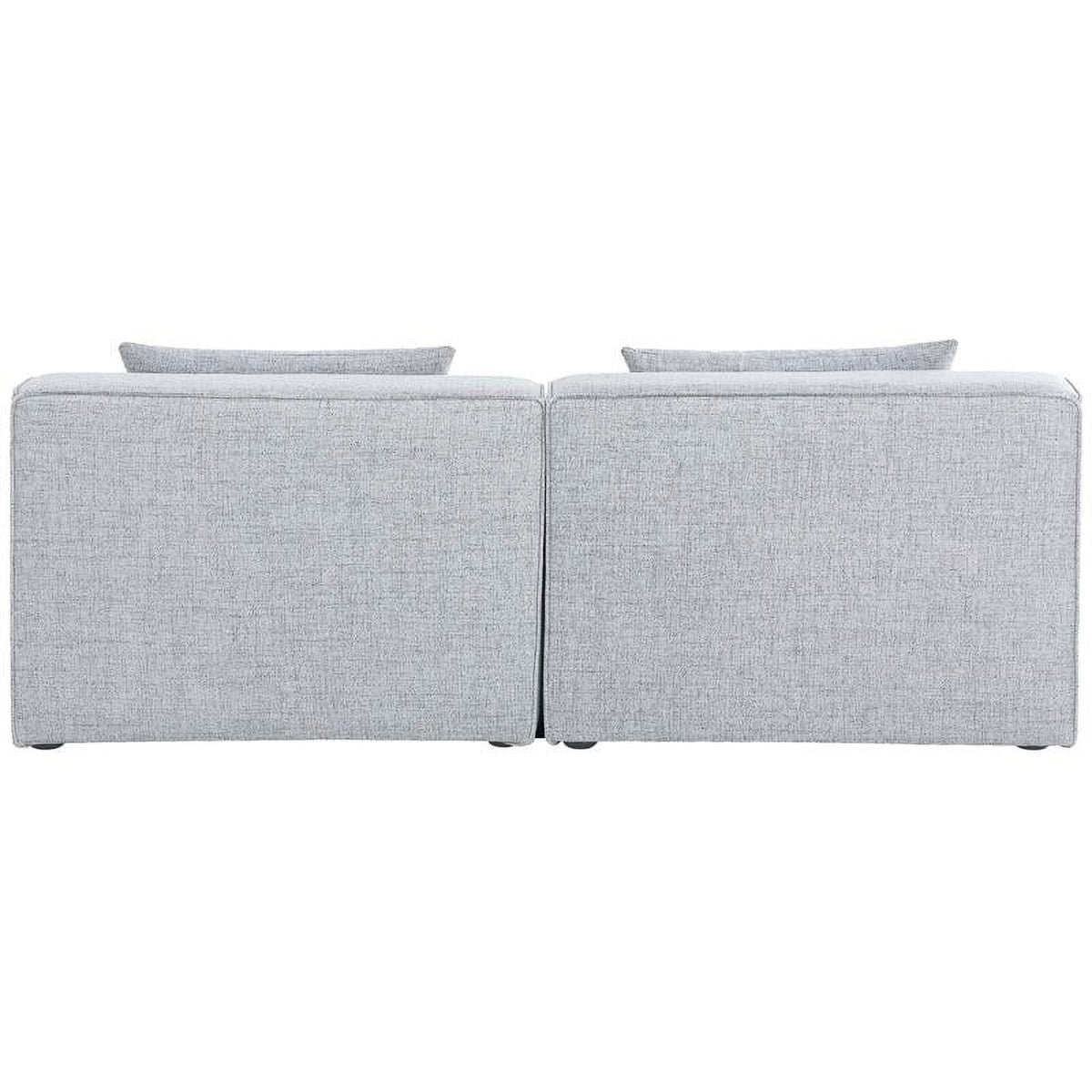 Grey Linen Modular Sofa X522