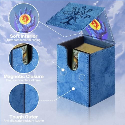 Red Trading Card Storage Box with 10 Dividers L75839