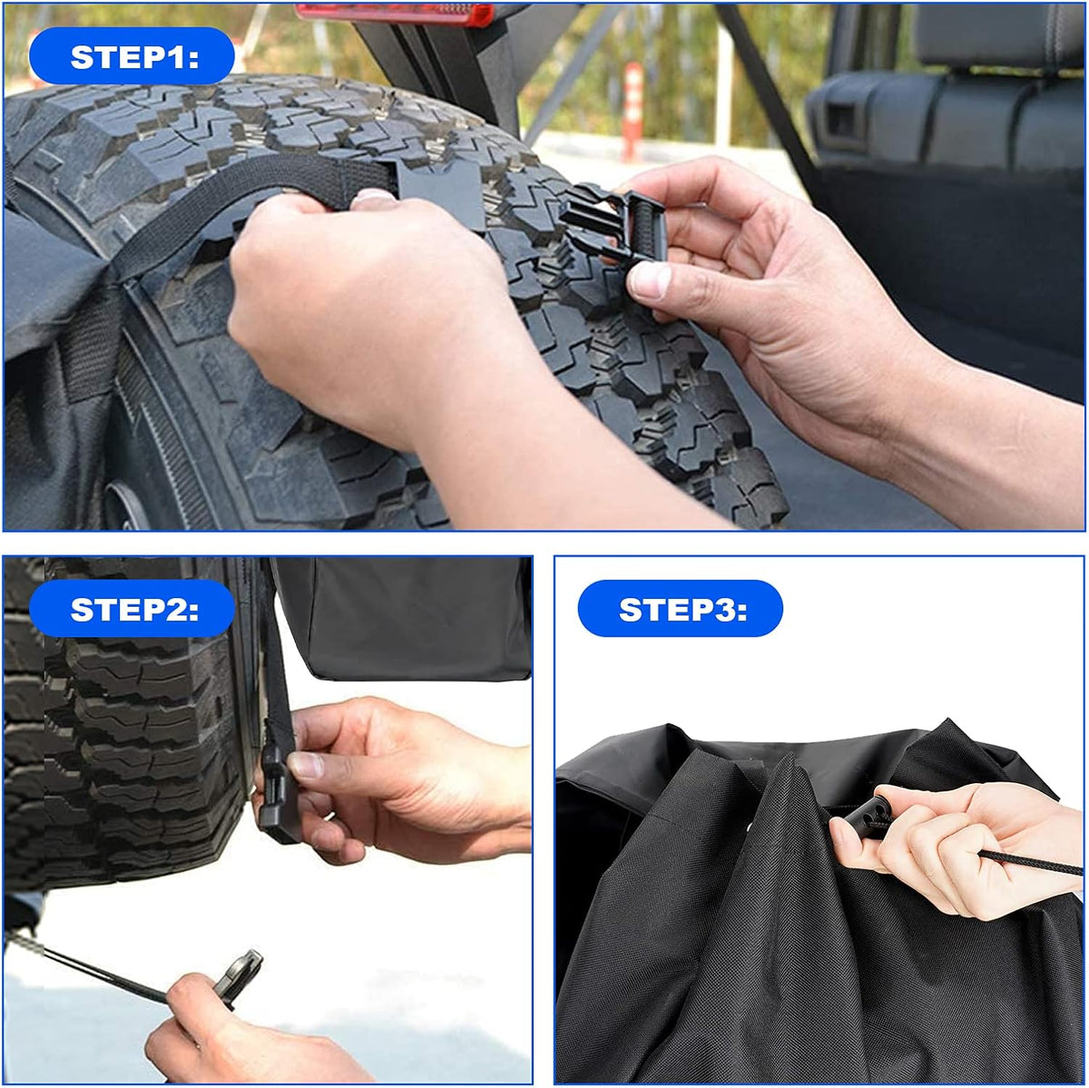 Waterproof Large Capacity Trash Bag for SUV RV Jeep Wrangler S757