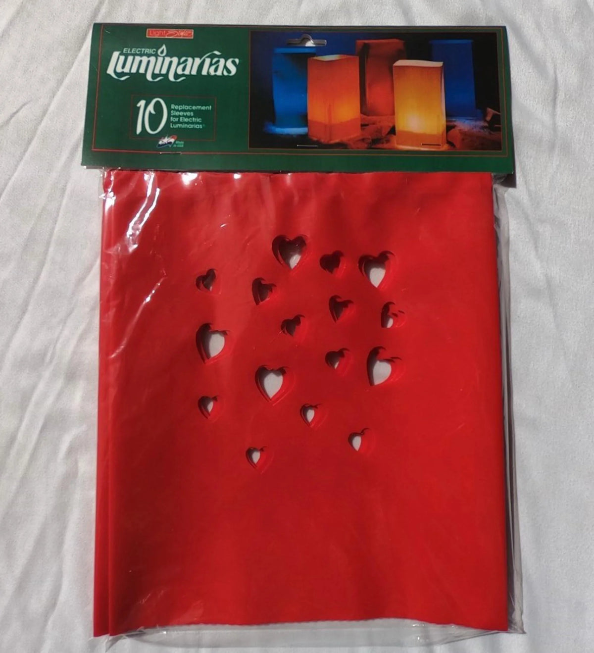 Electric Luminary Replacement Sleeves 10 Pieces Plastic Z647242
